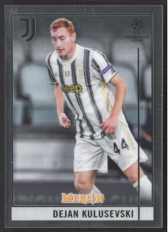 Dejan Kulusevski, Kartička, Topps Merlin Chrome UEFA Club Competitions 2020-2021, BASE