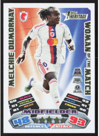Melchie Dumornay, Kartička, 2025-26 Topps Match Attax EXTRA UEFA Champions League, INSERT