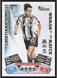 Cristiana Girelli, Kartička, 2025-26 Topps Match Attax EXTRA UEFA Champions League, INSERT