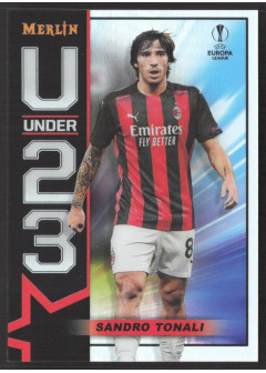 Sandro Tonali, Card, Topps Merlin Chrome UEFA Club Competitions 2020-2021, INSERT