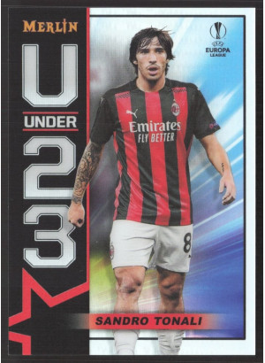 Sandro Tonali, Card, Topps Merlin Chrome UEFA Club Competitions 2020-2021, INSERT