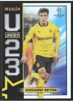 Giovanni Reyna, Kartička, Topps Merlin Chrome UEFA Club Competitions 2020-2021, INSERT