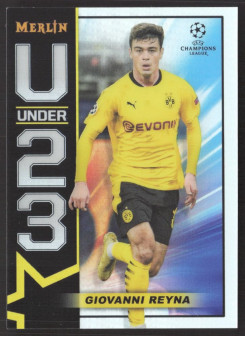 Giovanni Reyna, Kartička, Topps Merlin Chrome UEFA Club Competitions 2020-2021, INSERT