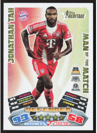 Jonathan Tah, Kartička, 2025-26 Topps Match Attax EXTRA UEFA Champions League, INSERT