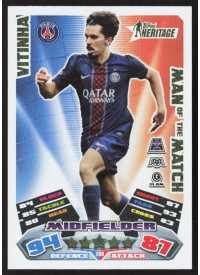 Vitinha, Kartička, 2025-26 Topps Match Attax EXTRA UEFA Champions League, INSERT