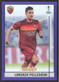 Lorenzo Pellegrini, Kartička, Topps Merlin Chrome UEFA Club Competitions 2020-2021, LIMIT