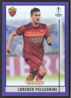 Lorenzo Pellegrini, Kartička, Topps Merlin Chrome UEFA Club Competitions 2020-2021, LIMIT