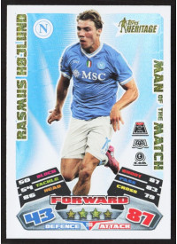 Rasmus Højlund, Kartička, 2025-26 Topps Match Attax EXTRA UEFA Champions League, INSERT