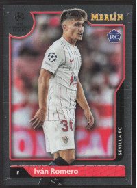 Iván Romero, Kartička, Topps Merlin Chrome UEFA Club Competitions 2021-2022, BASE