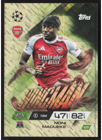 Noni Madueke, Kartička, 2025-26 Topps Match Attax EXTRA UEFA Champions League, INSERT