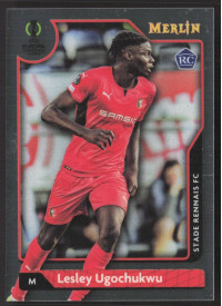Lesley Ugochukwu, Kartička, Topps Merlin Chrome UEFA Club Competitions 2021-2022, BASE