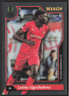 Lesley Ugochukwu, Kartička, Topps Merlin Chrome UEFA Club Competitions 2021-2022, BASE