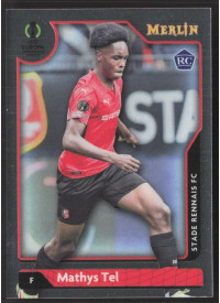 Mathys Tel, Kartička, Topps Merlin Chrome UEFA Club Competitions 2021-2022, BASE