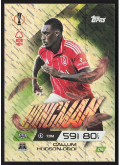Callum Hudson-Odoi, Kartička, 2025-26 Topps Match Attax EXTRA UEFA Champions League, INSERT