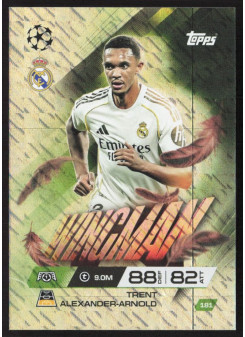 Trent Alexander-Arnold, Kartička, 2025-26 Topps Match Attax EXTRA UEFA Champions League, INSERT