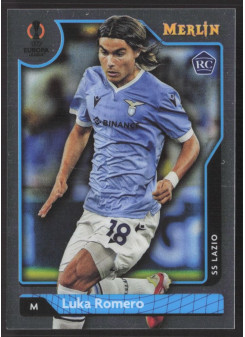 Luka Romero, Kartička, Topps Merlin Chrome UEFA Club Competitions 2021-2022, BASE