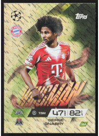 Serge Gnabry, Kartička, 2025-26 Topps Match Attax EXTRA UEFA Champions League, INSERT