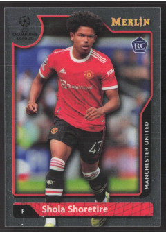 Shola Shoretire, Kartička, Topps Merlin Chrome UEFA Club Competitions 2021-2022, BASE