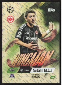 Ritsu Doan, Kartička, 2025-26 Topps Match Attax EXTRA UEFA Champions League, BASE