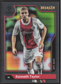 Kenneth Taylor, Kartička, Topps Merlin Chrome UEFA Club Competitions 2021-2022, BASE