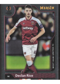 Declan Rice, Kartička, Topps Merlin Chrome UEFA Club Competitions 2021-2022, BASE