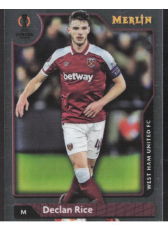 Declan Rice, Kartička, Topps Merlin Chrome UEFA Club Competitions 2021-2022, BASE