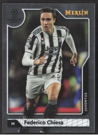 Federico Chiesa, Kartička, Topps Merlin Chrome UEFA Club Competitions 2021-2022, BASE