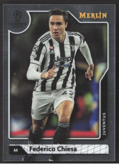 Federico Chiesa, Kartička, Topps Merlin Chrome UEFA Club Competitions 2021-2022, BASE