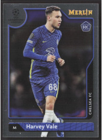 Harvey Vale, Kartička, Topps Merlin Chrome UEFA Club Competitions 2021-2022, BASE
