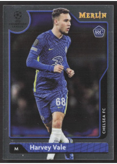 Harvey Vale, Card, Topps Merlin Chrome UEFA Club Competitions 2021-2022, BASE