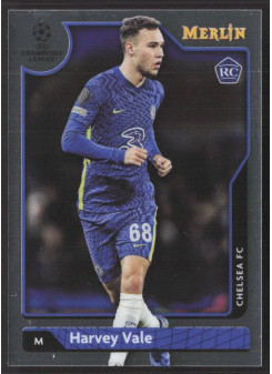 Harvey Vale, Kartička, Topps Merlin Chrome UEFA Club Competitions 2021-2022, BASE
