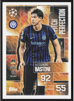 Alessandro Bastoni, Kartička, 2025-26 Topps Match Attax EXTRA UEFA Champions League, INSERT