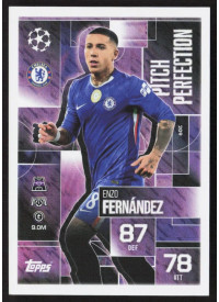 Enzo Fernandez, Kartička, 2025-26 Topps Match Attax EXTRA UEFA Champions League, INSERT