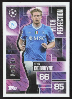 Kevin De Bruyne, Kartička, 2025-26 Topps Match Attax EXTRA UEFA Champions League, INSERT