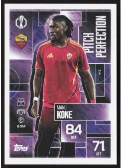 Manu Kone, Kartička, 2025-26 Topps Match Attax EXTRA UEFA Champions League, INSERT