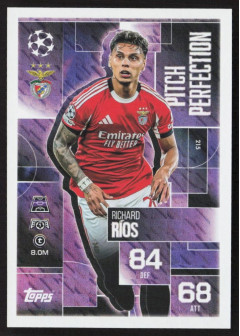 Richard Rios, Kartička, 2025-26 Topps Match Attax EXTRA UEFA Champions League, INSERT