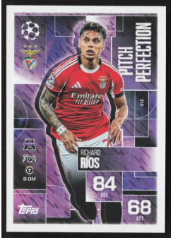 Richard Rios, Kartička, 2025-26 Topps Match Attax EXTRA UEFA Champions League, INSERT