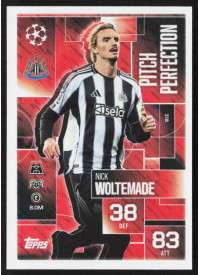 Nick Woltemade, Kartička, 2025-26 Topps Match Attax EXTRA UEFA Champions League, INSERT