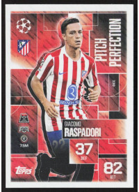 Giacomo Raspadori, Kartička, 2025-26 Topps Match Attax EXTRA UEFA Champions League, INSERT