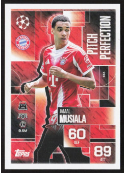 Jamal Musiala, Kartička, 2025-26 Topps Match Attax EXTRA UEFA Champions League, INSERT