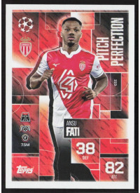 Ansu Fati, Kartička, 2025-26 Topps Match Attax EXTRA UEFA Champions League, INSERT