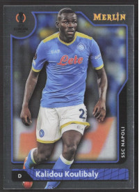 Kalidou Koulibaly, Kartička, Topps Merlin Chrome UEFA Club Competitions 2021-2022, BASE