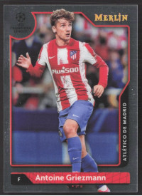 Antoine Griezmann, Kartička, Topps Merlin Chrome UEFA Club Competitions 2021-2022, BASE