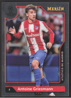 Antoine Griezmann, Kartička, Topps Merlin Chrome UEFA Club Competitions 2021-2022, BASE