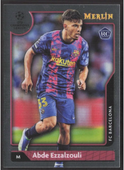 Abde Ezzalzouli, Kartička, Topps Merlin Chrome UEFA Club Competitions 2021-2022, BASE