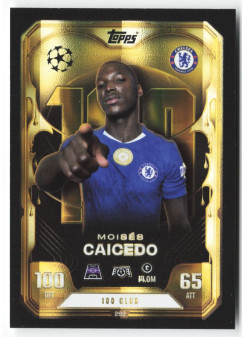 Moises Caicedo, Kartička, 2025-26 Topps Match Attax EXTRA UEFA Champions League, INSERT