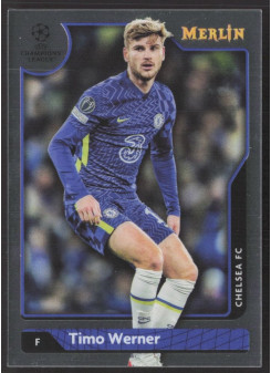 Timo Werner, Kartička, Topps Merlin Chrome UEFA Club Competitions 2021-2022, BASE