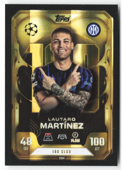 Lautaro Martinez, Kartička, 2025-26 Topps Match Attax EXTRA UEFA Champions League, INSERT