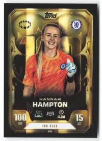 Hannah Hampton, Kartička, 2025-26 Topps Match Attax EXTRA UEFA Champions League, BASE