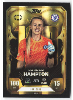 Hannah Hampton, Kartička, 2025-26 Topps Match Attax EXTRA UEFA Champions League, BASE